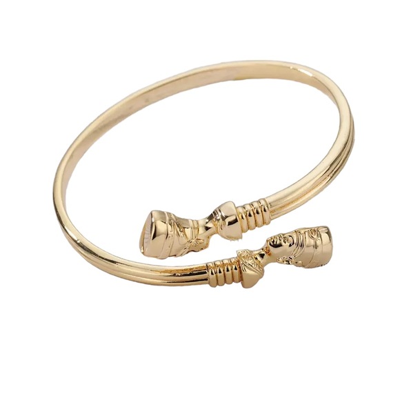 Jewelry - Stainless Steel Egyptian Queen Nefretiti Bracelet